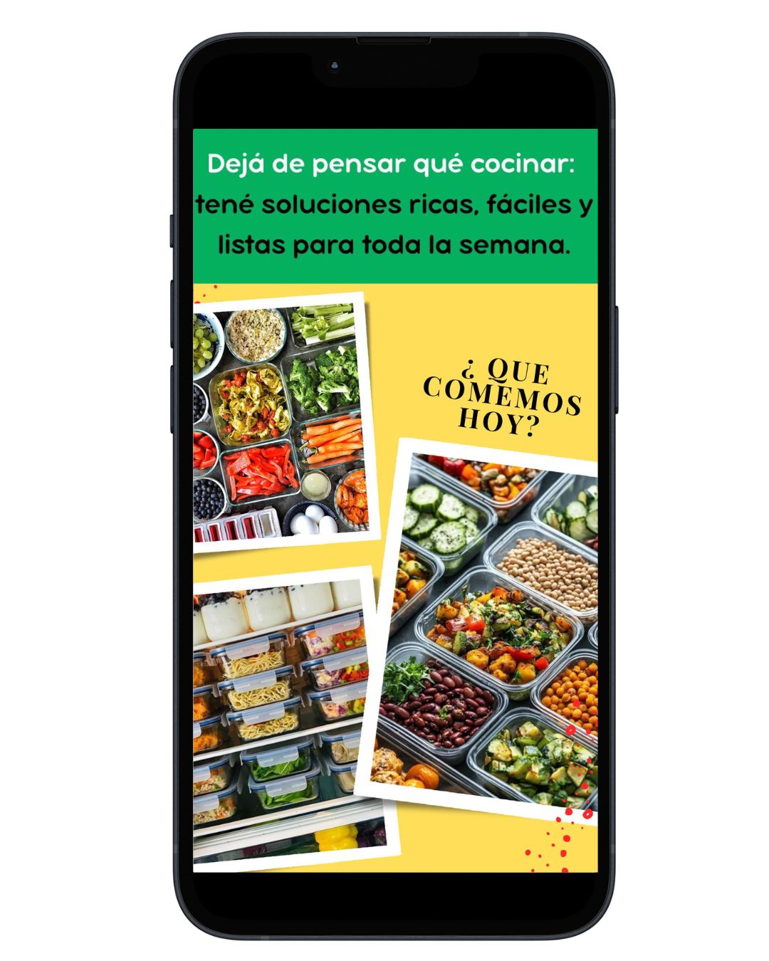 LIBRO ORGANIZA TUS COMIDAS SEMANALES + BONOS DE REGALO