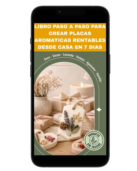 LIBRO PLACAS AROMATICAS + BONOS DE REGALO